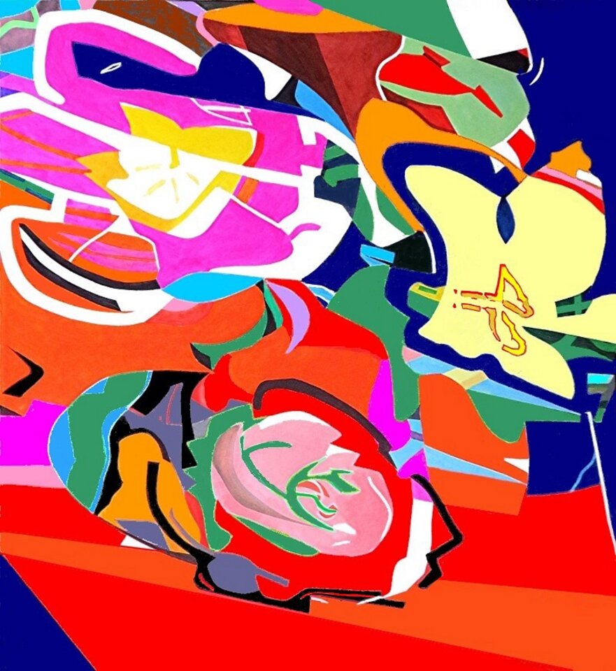 Drei Blumen