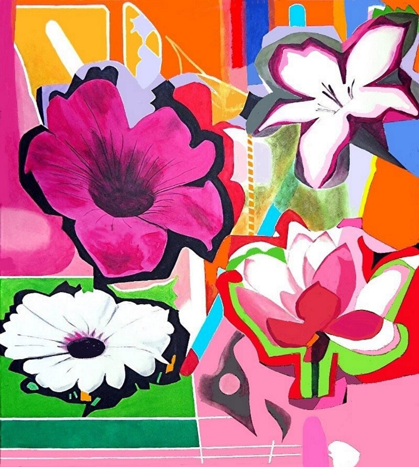 4 Blumen