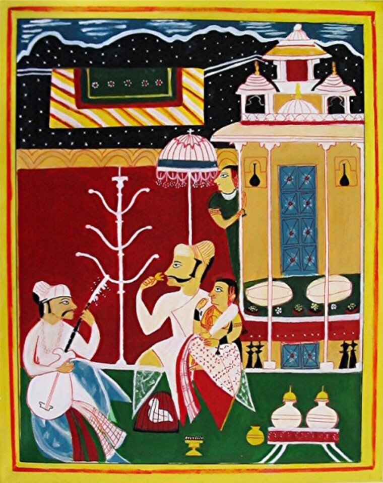 Rajput Miniatur